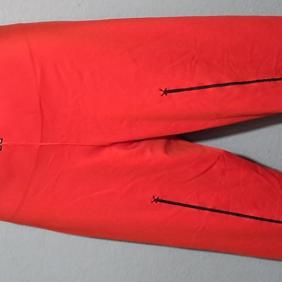 Savage X Fenty Red Straight Leg Jeans - Picture 3 of 7
